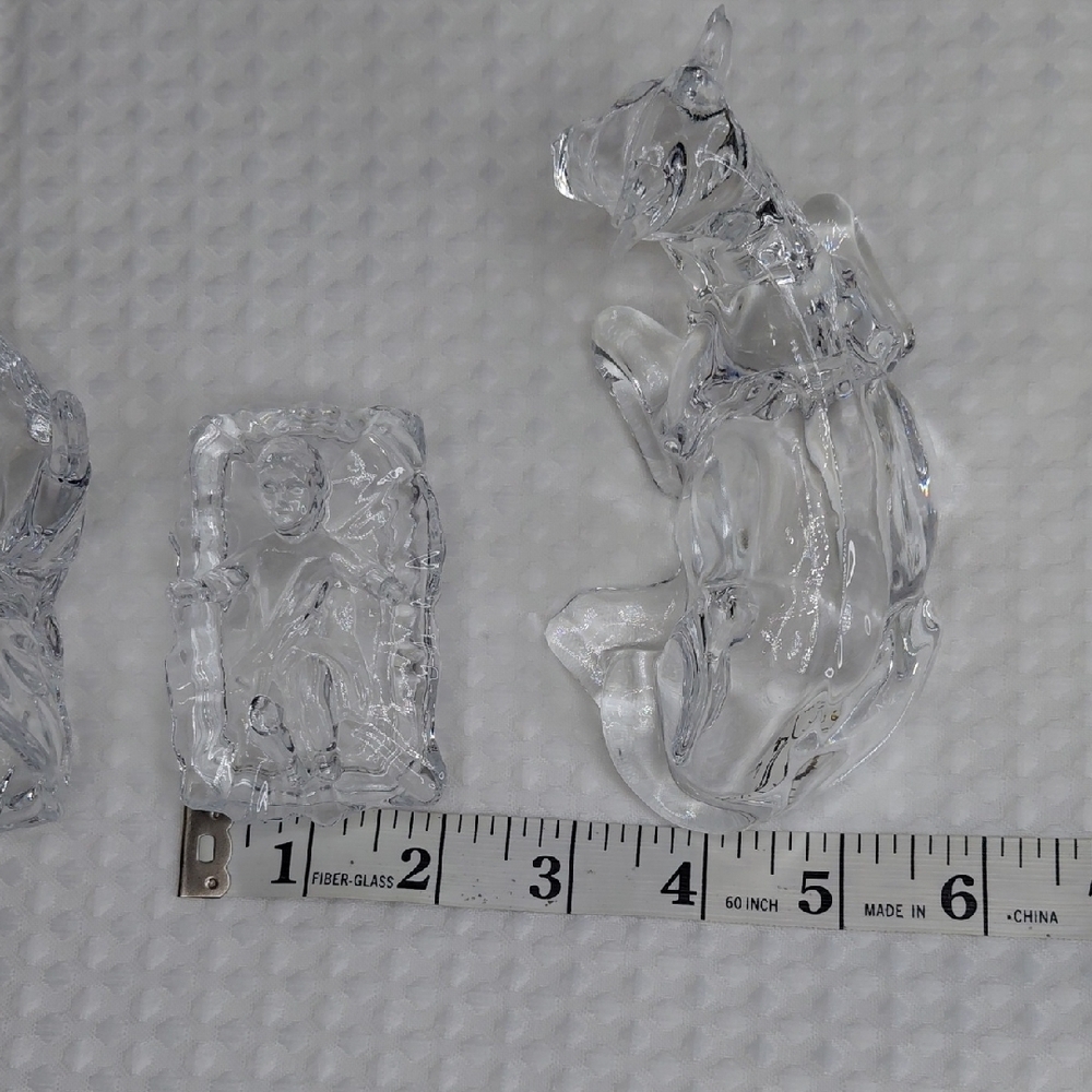 Cristal d'Arques Crystal Nativity Set De Noel - Picture 9 of 11
